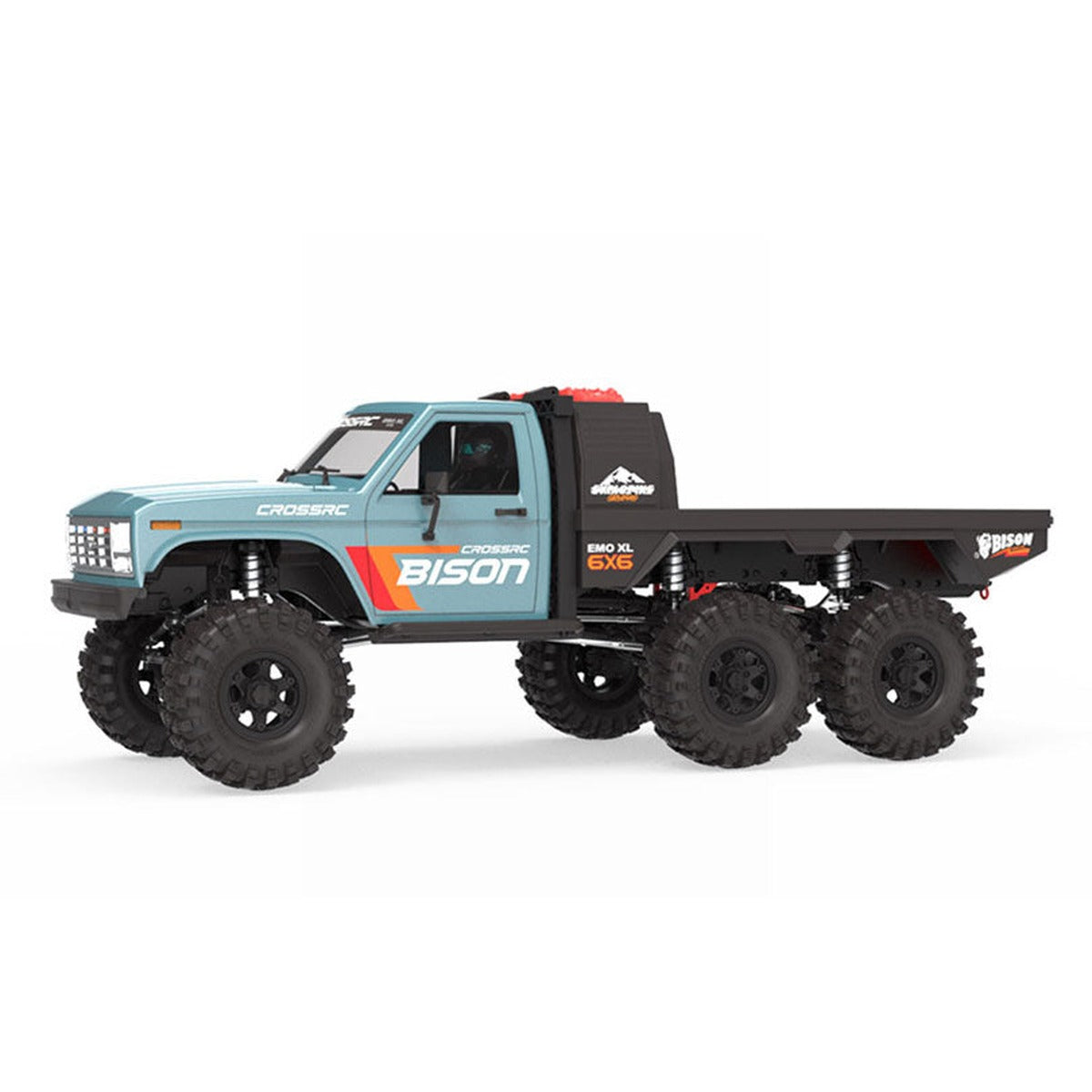 CROSSRC EMO XL Big Bison 1:8 RC Car 6WD 6x6 Climbing Crawler Off-Road Vehicle Electric RC Truck