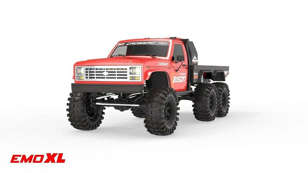 CROSSRC EMO XL Big Bison 1:8 RC Car 6WD 6x6 Climbing Crawler Off-Road Vehicle Electric RC Truck