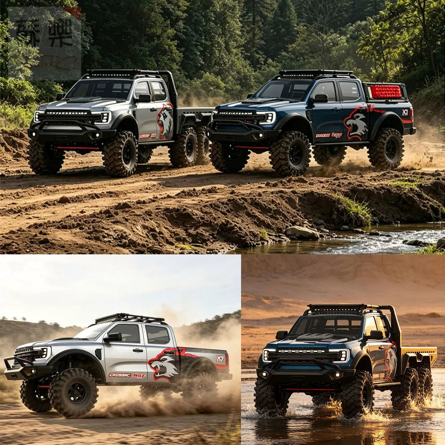CROSSRC EMO X7 Big Bad Wolf XL4 RC Rock Crawler Trail Truck