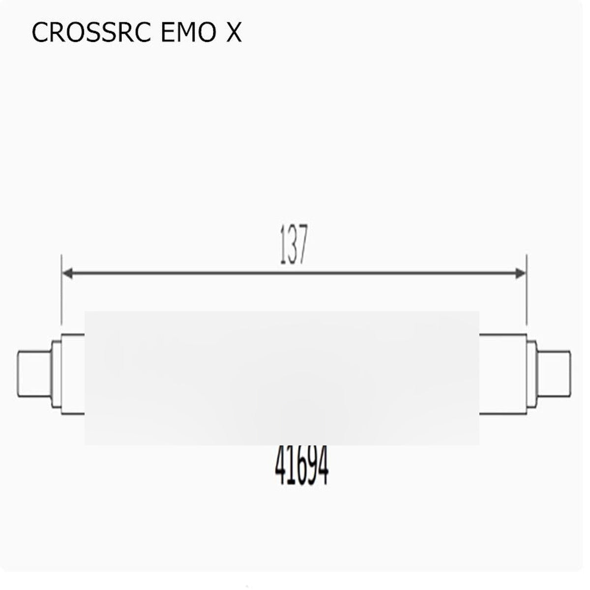 CROSSRC EMO Spurstange 95,5mm 41640 91241640