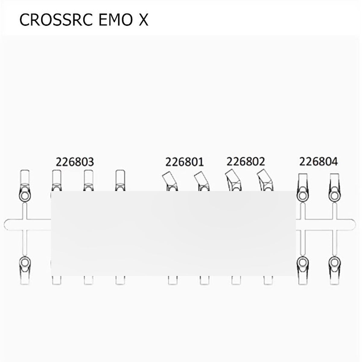 CROSSRC EMOX Big Rhino Kugelgelenk-Set CS-97401085