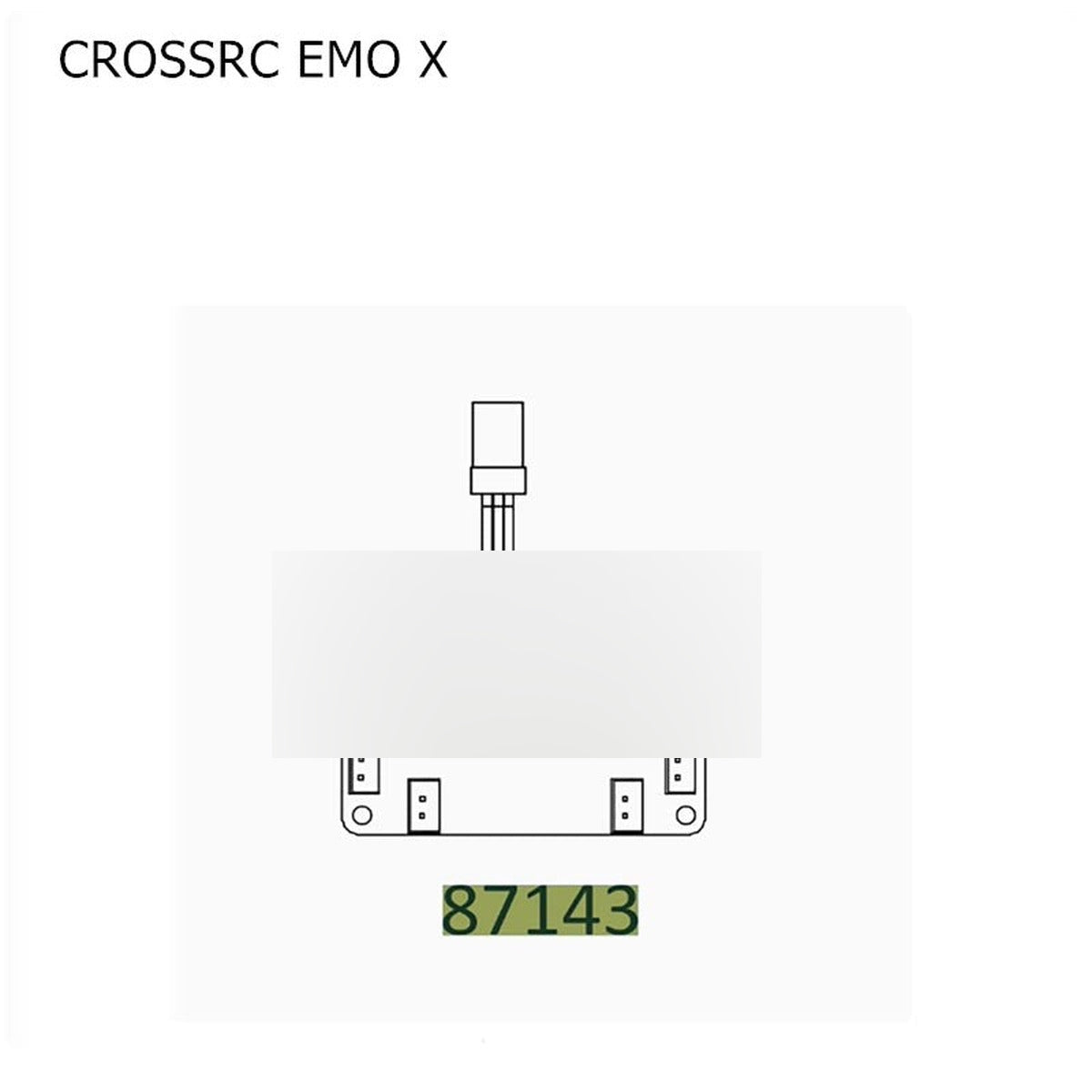 CROSSRC EMOX Big Rhino Lichtsteuerplatine OEM 97401092