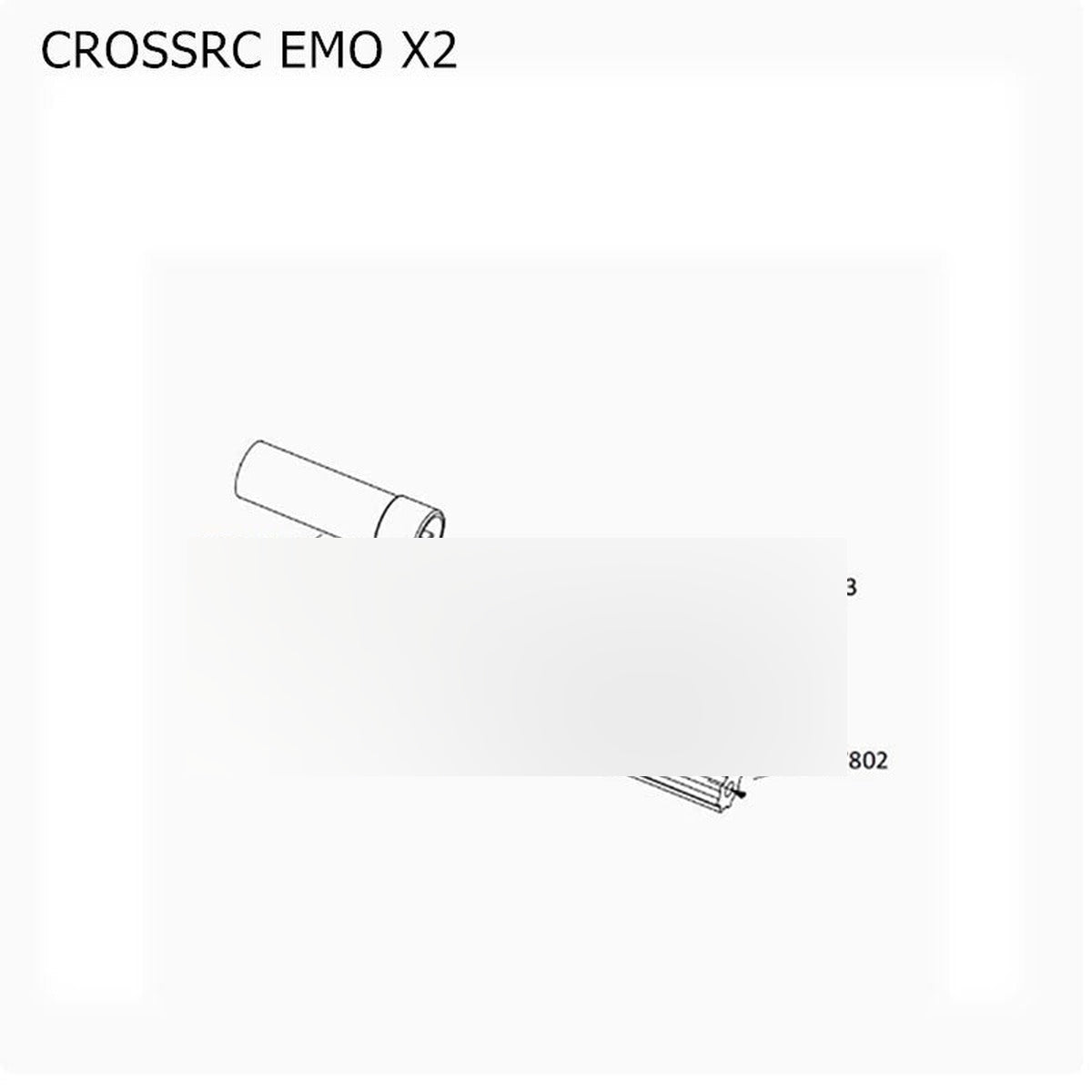 CROSSRC EMOX Drive Shaft Nylon Parts CS-97401261