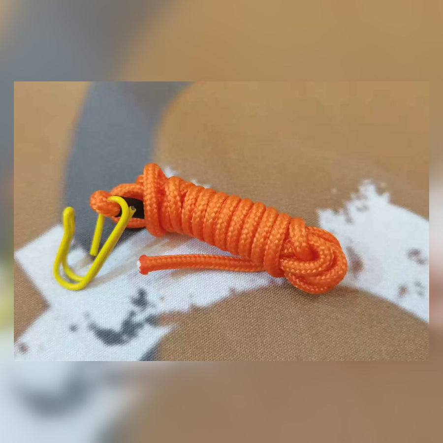 RC Craftsman Scale Bungee Tie-Down Cord with Hook for 1/10 Crawlers