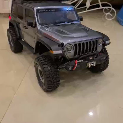 Red Mask Scaled Front fender for Axial SCX10 III Jeep Wrangler JL Type B