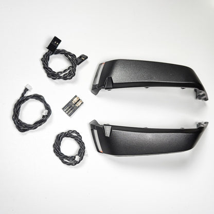 Red Mask Scaled Front fender for Axial SCX10 III Jeep Wrangler JL Type B