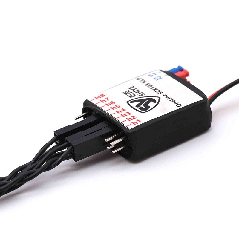 Red Mask Scaled Front fender for Axial SCX10 III Jeep Wrangler JL Type B