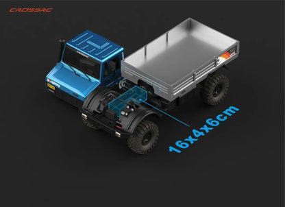 Cross RC Crawling EMO X6 Big Hippo 1/8 775 Brushed /BL RTR Blue